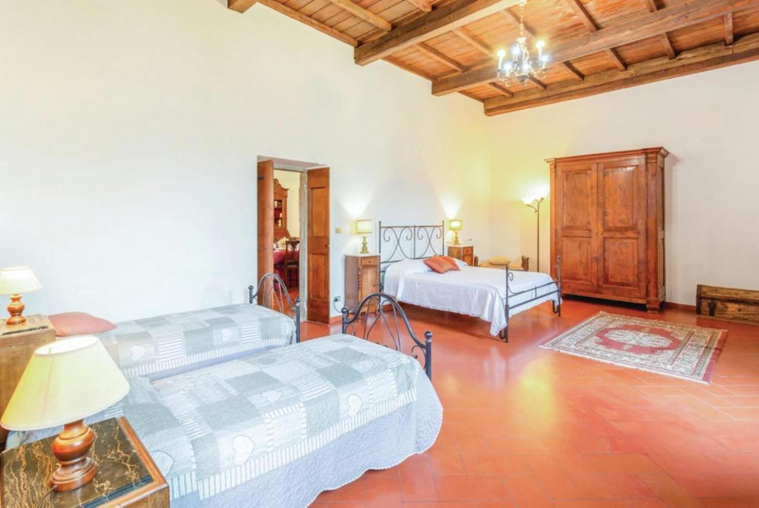 Villa Il Castello Ortignano Raggiolo Bagian luar foto