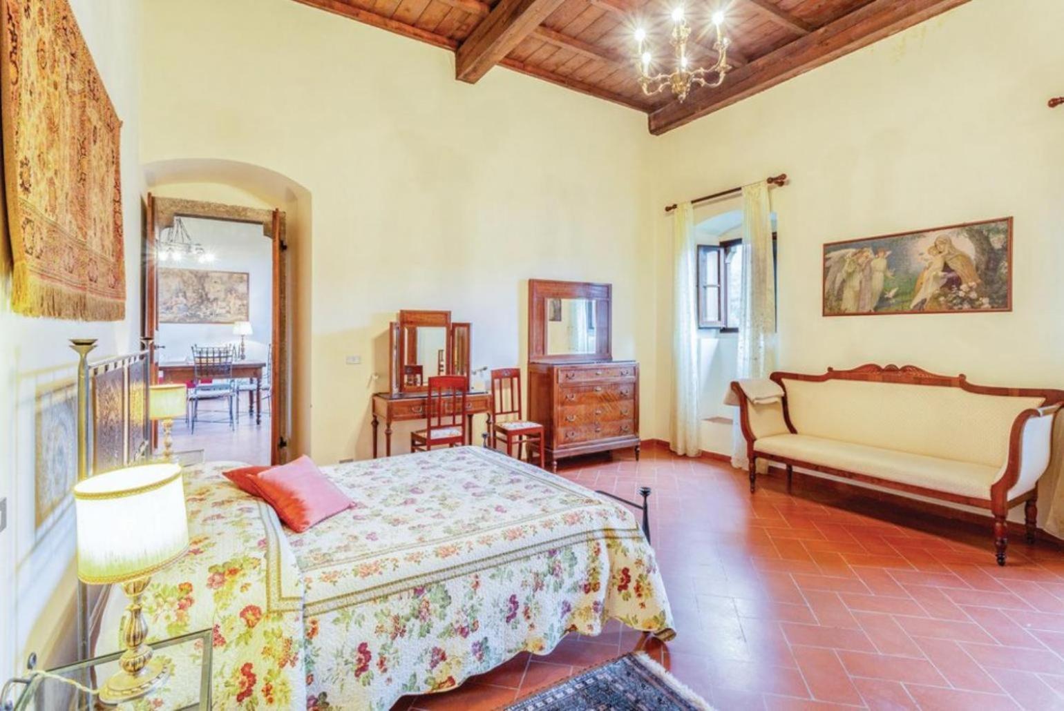 Villa Il Castello Ortignano Raggiolo Bagian luar foto