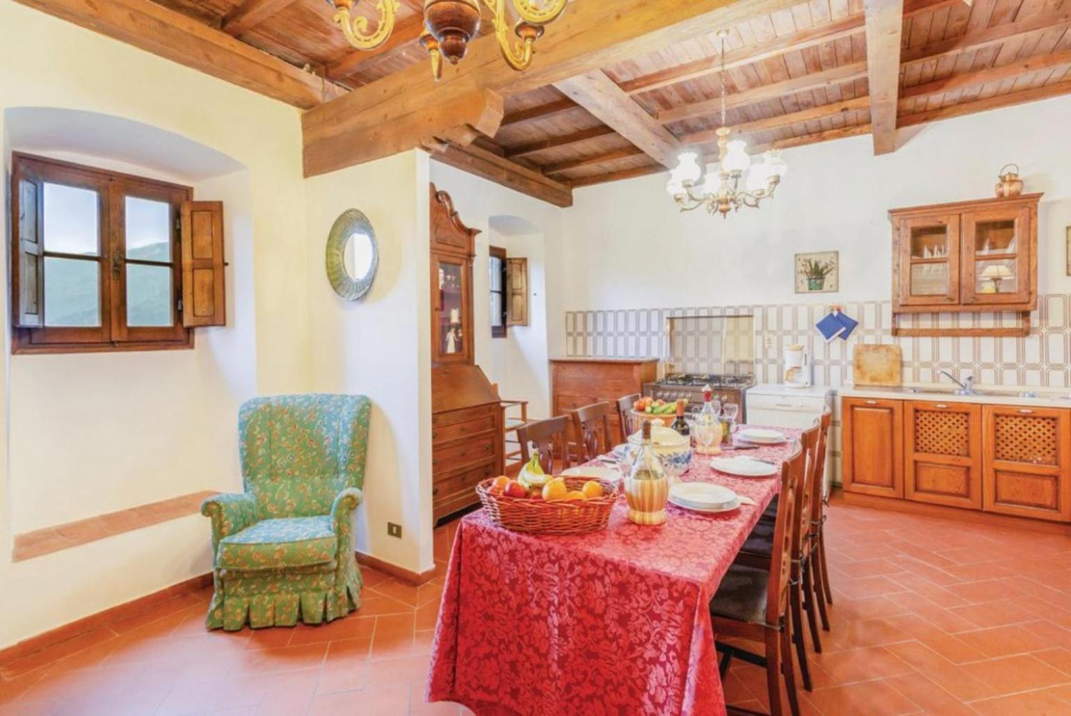 Villa Il Castello Ortignano Raggiolo Bagian luar foto